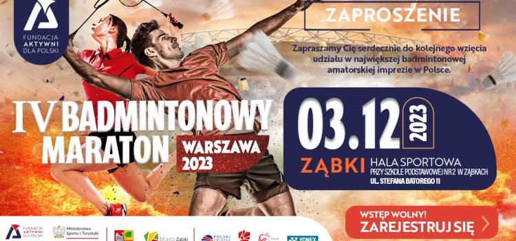 IV Badmintonowy Maraton — relacja