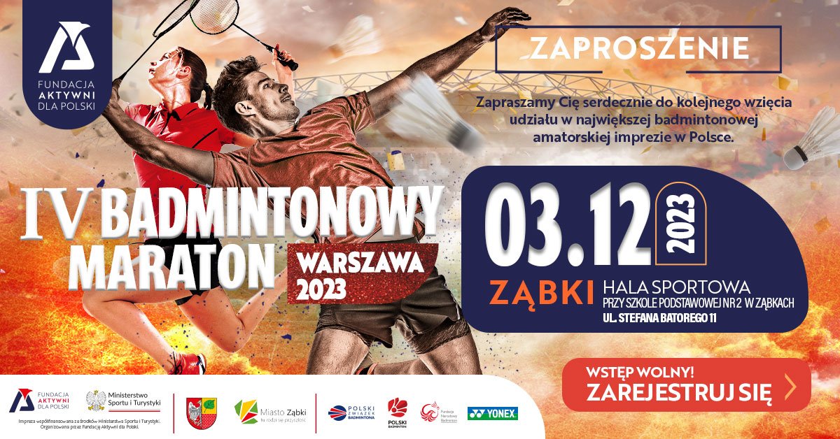 IV Badmintonowy Maraton