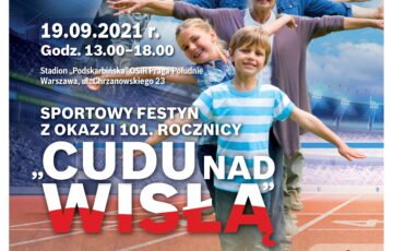 Zapraszamy na Sportowy Festyn z okazji 101 rocznicy „Cudu nad Wisłą”