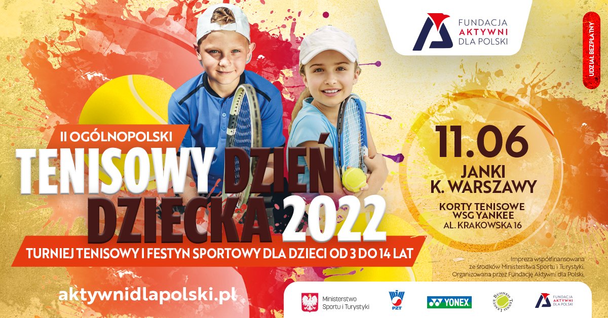Ogólnopolski Tenisowy Dzień Dziecka 2022